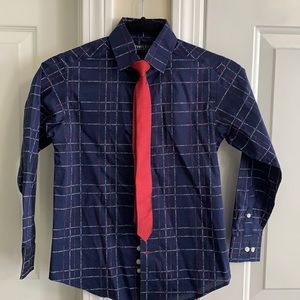 NWOT Boys size 8 Tommy Hilfiger dress shirt